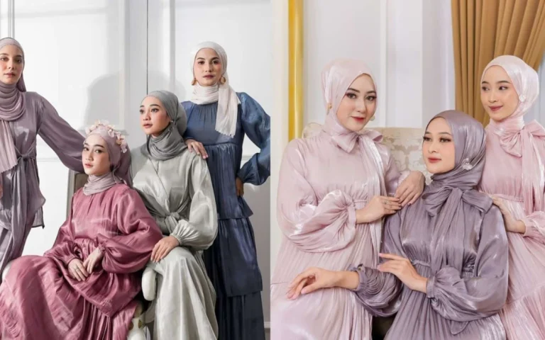 Deretan Artis Pernah Memakai Baju Shimmer yang Jadi Tren Busana Lebaran 2024